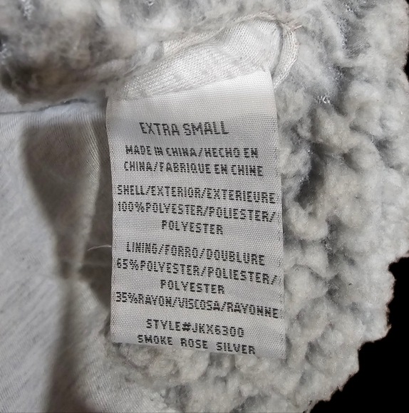 Thread & Supply Cream Sherpa Jacket Size Extra Small - Picture 5 of 5